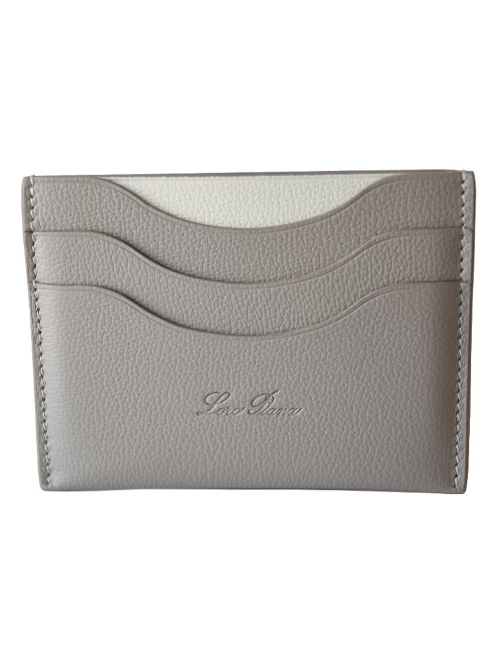 Loro Piana Extra Card Holder Snowflakes